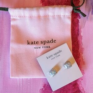Kate Spade Glitter Stud Earrings